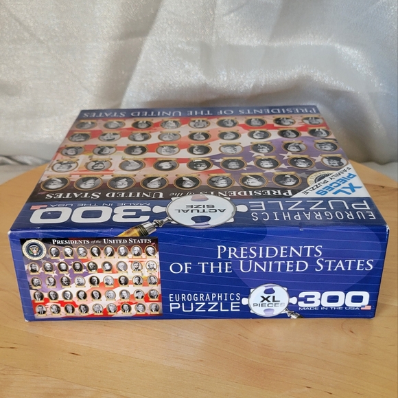 EuroGraphics US Presidents Jigsaw Puzzle (300-Piece) All Occasion Ages - Picture 5 of 8
